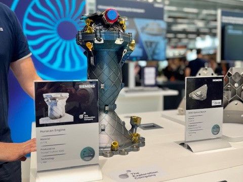 Huracan Thruster, entwickelt mit Siemens-Software.(Bild:  Karin Faulstroh)