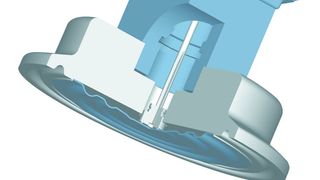 Eine trockene Messzelle verhindert die Kontamination des Mediums im Falle eines Membranbruches.  (Bild: Bilder: Wika)