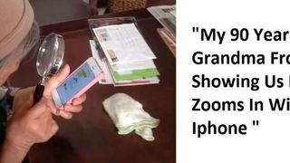 Gerade für die ältere Generation ist die Bedienung von Smartphones und Tablets oft eine Herausforderung. (Bild: Youtube)