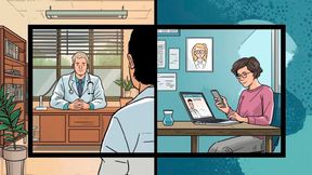 Herausforderungen im Gesundheitswesen liegen häufig nicht an der Medizin selbst, sondern an den Übergängen und der Organisation der Versorgung. Hybride Modelle sind eine Antwort auf diese Probleme und entstehen dort, wo traditionelle Strukturen an ihre Grenzen stoßen.  (Bild: Canva / KI-generiert)