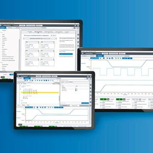 Leistung trifft auf Benutzerfreundlichkeit: Die Steuerungsplattform Automation1 ermöglicht die direkte Ansteuerung von Servo- und Schrittmotoren, Galvo-Scan-Köpfen, piezoelektrischen Aktoren und verschiedenen anderen Geräten. Die einzelnen Achsen sind über den HyperWire-Bus verbunden, den leistungsfähigsten Kommunikationsbus der Motion-Control-Branche.(Bild:  Aerotech)