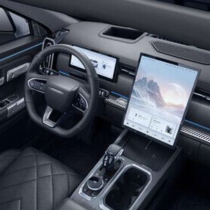 Der Bildschirm im Jaecoo 7.(Bild:  Autoren-Union Mobilität)