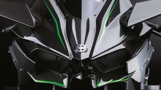 Die neuste Kawasaki Ninja H2R wurde mithilfe der Siemens PLM Software entwickelt. (Kawasaki / Siemens)