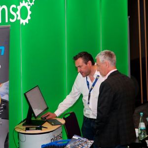 Eine digitale Werkstattplanung speziell für Karosserie- und Lackierbetriebe bietet Planso seinen Kunden an. Einen ersten Eindruck konnte am Stand gewonnen werden.(Bild:  Klasing)