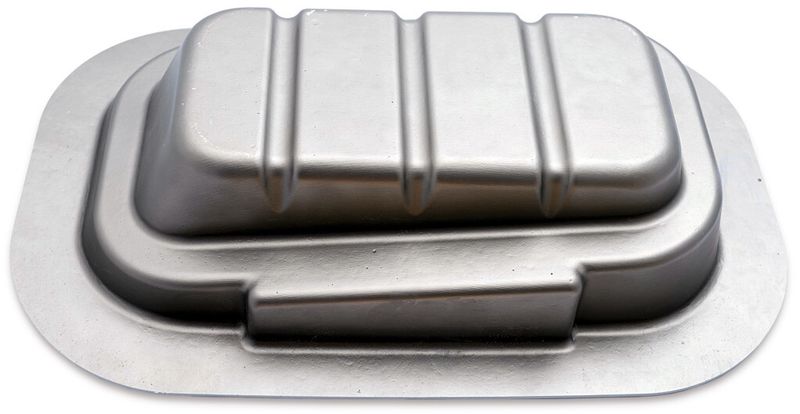 Bild 3: SPF-Bauteil von Form-Tech: Die Umformung von Blechen erfolgt unter anderem mittels Heißgas unter Ausnutzung superplastischer Eigenschaften (SPF = Super Plastic Forming). (Bild: Form-Tech)