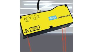 Der neue Laser-Distanzsensor kann unter anderem bei Vermessungsaufgaben an großen Objekten wie Pkw, Bahnfahrgestellen oder Flugzeugteilen zum Einsatz kommen. Bild: Eltrotec (Archiv: Vogel Business Media)