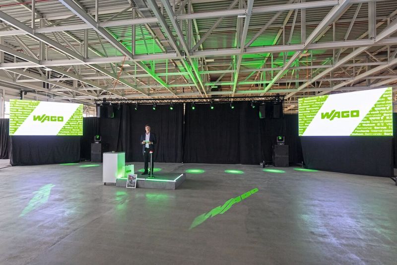 Impressionen von der Eröffnung des neuen Wago Produktionsgebäudes. (Bild: Wago)