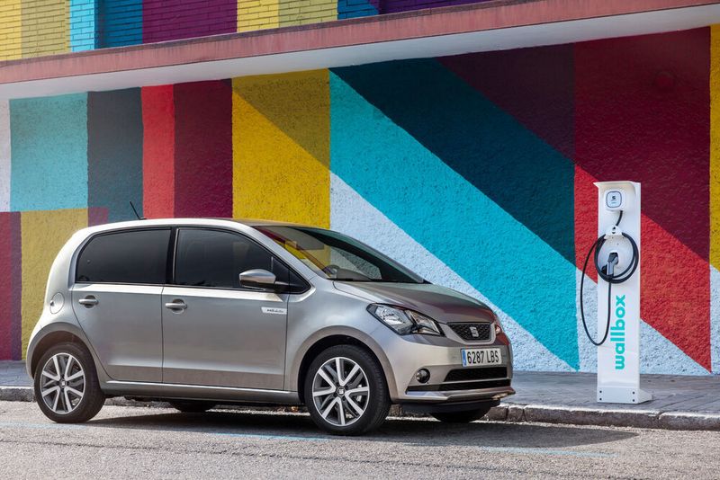 Die 32,3-kWh-Batterie sorgt beim Seat Mii Electric für 260 Kilometer Reichweite im WLTP (Preis: ab 20.650 Euro). (Seat)