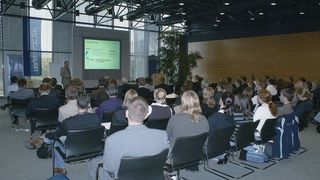 Teilnehmer aus Industrie, Dienstleistungsunternehmen und der ISPE kamen zu dem von Festo initieren 2. Kongress Biotech-/Pharmaindustrie. (Archiv: Vogel Business Media)