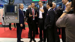 Die  internationale Fachmesse für Werkzeugmaschinen der Drehteil-Industrie findet vom 08. bis 11. März 2016 statt (Bild: Simodec/Studio de Prod.)