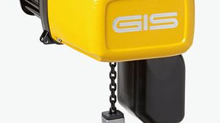 Dès à présent, le palan électrique GPM250 de la société GIS est également disponible en version pour courant alternatif monophasé (1 x 230 V, 50 Hz). (Image: GIS AG)