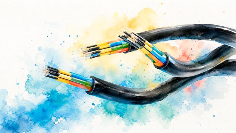 Über eine Milliarde Dollar investiert Google in Dark-Fiber-Verbindungen von Verizon für Datacenter.(Bild:  DCmag)
