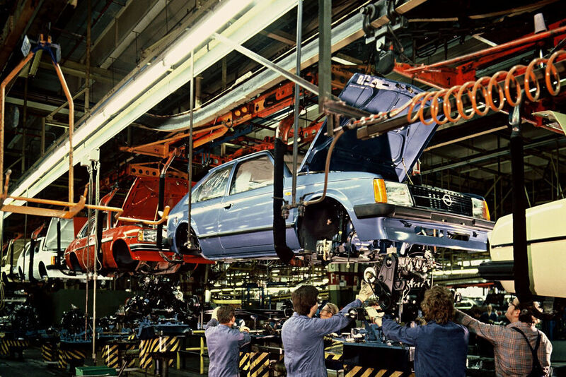 Gebaut wurde der Kadett in Bochum. (Opel)
