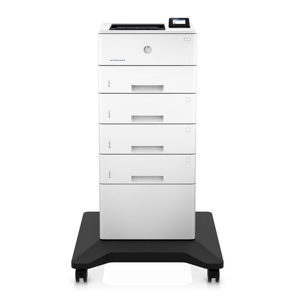 Der Mono-Laser Laserjet M506 im Vollausbau mit 3.200 Blatt Papiervorrat. (Bild: HP)