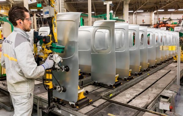 Fertigung des Kangoo Z.E. im Werk Maubeuge (Renault)