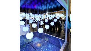 Die Siemens Mind Sphere auf der Hannover Messe 2016. (EUROMEDIAHOUSE)