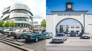 Das Mercedes-Benz Museum und die BMW Group Classic laden auch in diesem Jahr wieder zu ihren zwanglosen Oldietreffen ein. (BMW Group Classic/Mercedes-Benz Museum)