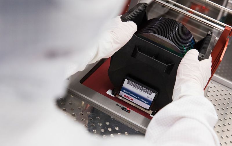 Halbleiterfertigung bei Bosch (Bild: Bosch)