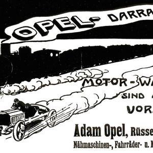 Opel-Darraq-Werbung 1903(Bild:  Opel)