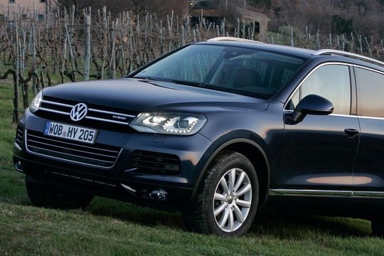 Die Hybrid-Varianten von VW Touareg... (Archiv: Vogel Business Media)