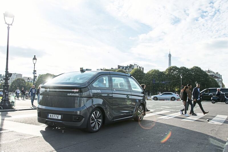 Navya setzt auf eine Sensorarchitektur, die mindestens eine dreifache Redundanz für jedes System bieten soll. (Navya)