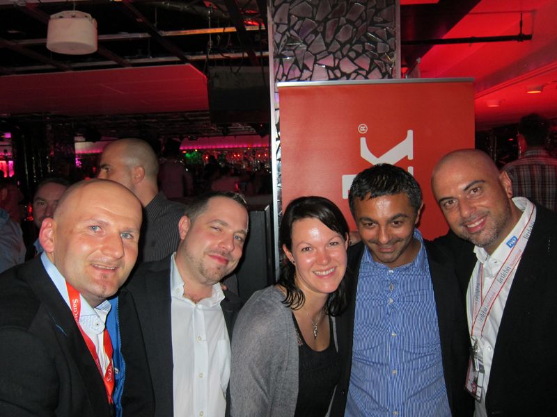 (v. l.) Tom Kompes und Daniel Klotzbach, Littlebit, Kristin Raschke, Gravis, Murat Arpaci, BAB, und Gian-Piero Furioso, Littlebit (Bild: IT-BUSINESS)