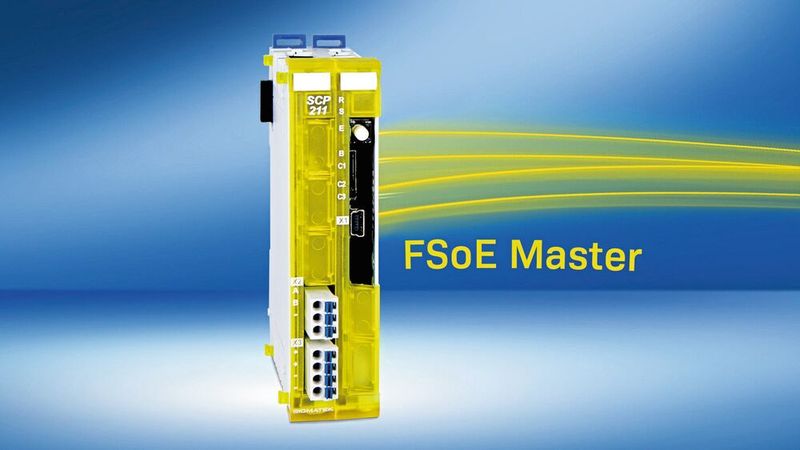 Die Safety Steuerung SCP 211 von Sigmatek bietet nun einen Master für das Safety-Protokoll FSoE. (Bild:  Sigmatek)