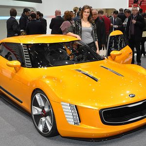 Leider nur eine Studie: Der GT4 Stinger sorgte bei seinen Messeauftritten für Begeisterung. Optisch soll er von einem möglichen Serienmodell gar nicht so weit weg sein.