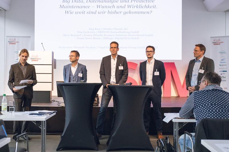 Diskussionsrunde:  Big Data, Datenanalyse und Predictive Maintenance – Wunsch und Wirklichkeit. Wie weit sind wir bisher gekommen?  (Gollin)