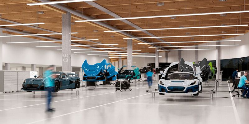 Bei Rimac arbeiten mittlerweile etwa 1.000 Beschäftigte. (Rimac)