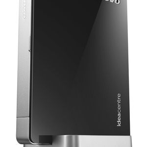Der IdeaCentre Q190 von Lenovo macht sich auch im Wohnzimmer gut.
