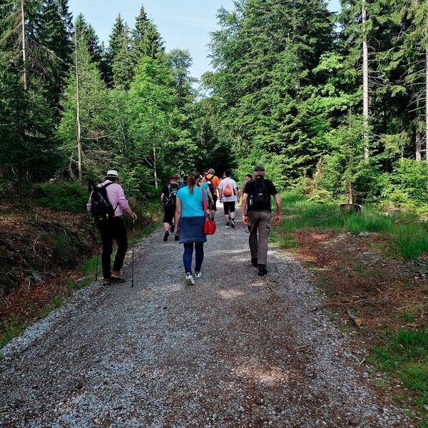 Gemeinsam ging es auf den großen Arber. (Bild: IT-BUSINESS)