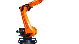 Kunden profitieren beim KR Quantec von optimiertem Portfolio, kürzeren
Lieferzeiten, maximaler Flexibilität und gesunkenen Total Cost of Ownership. (Kuka)