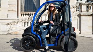 Kleiner ist keiner: Mit seiner 1,74 Meter kurzen Karosserie ist der Birò eine interessante Alternative für Gegenden mit wenig Parkraum. (Estrima)