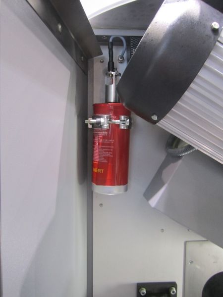 Der Aerosol-Feuerlöschgenerator benötigt nur wenig Platz. (Bild: Dynameco)