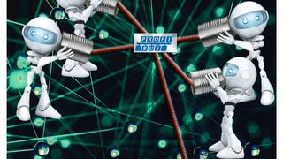 Profibus macht's möglich: Lernen Sie ein Paradebeispiel kennen, wie Komponenten mit unterschiedlichsten Technologien und verschiedener Hersteller reibungslos miteinander kommunizieren. (© 123dartist, ps-ixel/Fotolia.com, PNO; [M]-Sahlmüller)