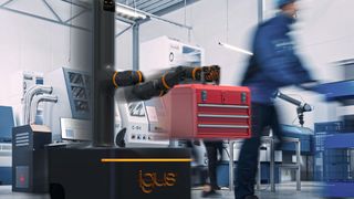 Igus startet eine neue Serie kostengünstiger mobiler AGVs und AMRs für Bildung, Logistik und Service mit dem Ziel, mobile Robotiksysteme für KMU erschwinglich zu machen. (Bild: Igus GmbH)