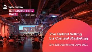 Von Hybrid Selling bis Content Marketing – die B2B Marketing Days 2021 (YouTubePlayer_txdVVqD5-1c_marconomy)