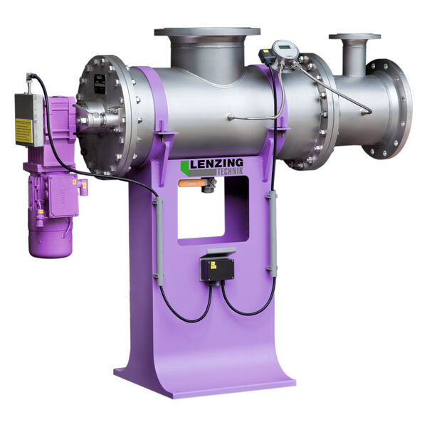 Der automatisch Rückspülfilter Lenzing Optifill (Bild: Lenzing Technik)