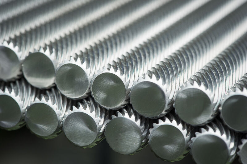 Speedy-Gewindespindeln aus Aluminium ø16 mm, Steigung 90 mm. (Bild: Eichenberger)