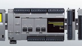 Die Steuerungen der Serie FC6A von Apem/Idec bilden eine modulare Plattform für zentrale und dezentrale Automatisierungsaufgaben. Digitale und analoge Erweiterungsmodule werden über seitliche Steckverbinder zu einem durchgehenden I/O-Rack verbunden. (Bild: APEM/IDEC)