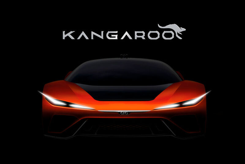 Das rein elektrisch angetriebene Konzeptauto Kangaroo kombiniert Sportwagen- mit SUV-Elementen.  (Alain Battiloro)