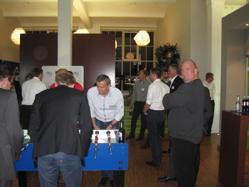 Auch Remo Buholzer (WinData-Team) war kaum zu stoppen und legte sich ins Zeug. (Bild: IT-BUSINESS)