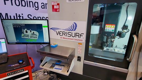 La nouvelle suite Machine Tool Probing (MTP) prend en charge les tests en cours de processus directement sur les machines-outils. (Image : Verisurf)