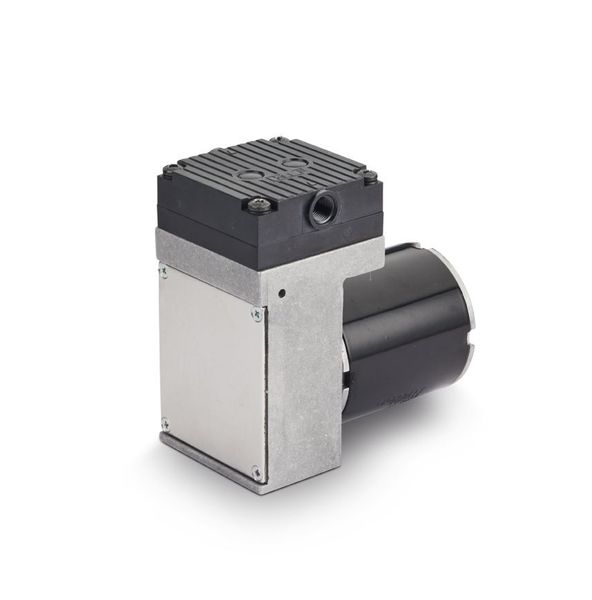 Die Membran-Vakuumpumpe N 816 wurde von KNF für die Absaugung von Flüssigabfällen entwickelt, wie sie bei der Aufbereitung biologischer Proben entstehen. (KNF)