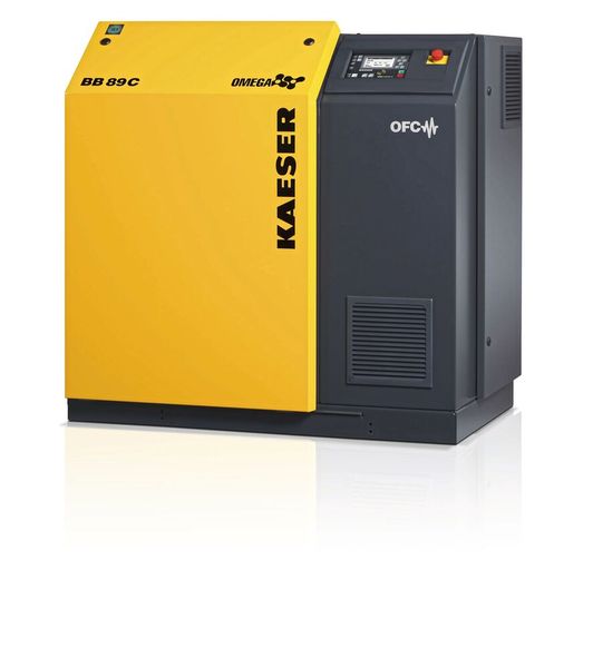 Die anschlussfertigen Ausführungen der BBC/FBC-Drehkolbengebläse des Compact-Programms überzeugen nicht nur durch sparsamen Energieverbrauch, sondern auch durch geringen Platzbedarf und hohe Gesamteffizienz. Die Gebläse sind so konzipiert, dass mehrere Anlagen direkt nebeneinander aufgestellt werden können. (Bild: Kaeser)