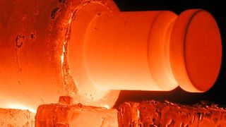 Im Projekt Z-Ultra wurde ein 12-Tonnen-Schmiedestück als Demonstrator hergestellt. (Saarstahl)