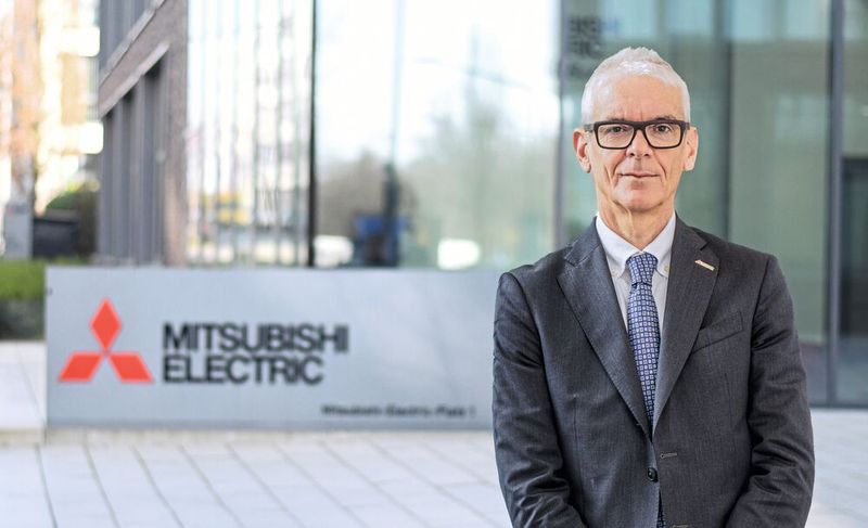 Mario Poltronieri übernahm zum 1. April 2026 die Funktion des Präsidenten der deutschen Niederlassung.(Bild:  Mitsubishi Electric Europe B.V.)