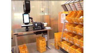 Die neuen Arbeitsplätze sollen bei der Resthandsortierung unterstützen und den Aufwand für die Mitarbeitenden reduzieren. (Bild: Körber Supply Chain GmbH)