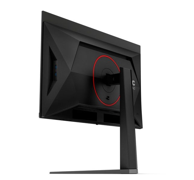 Im AOC Gaming Q27G4ZD ist ein USB-Hub mit vier Downstream-Ports integriert. Zwei davon sitzen in der rechten Seite des Monitors. (Bild: AOC)